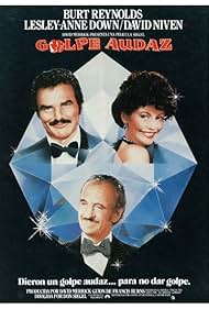 David Niven, Burt Reynolds, and Lesley-Anne Down in Golpe audaz (1980)