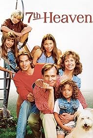 Jessica Biel, Beverley Mitchell, Barry Watson, David Gallagher, Catherine Hicks, Mackenzie Rosman, and Happy in Sétimo Céu (1996)