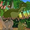 Jeff Bennett, Aria Noelle Curzon, Brandon La Croix, Anndi McAfee, and Rob Paulsen in The Land Before Time V: The Mysterious Island (1997)