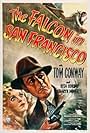 Tom Conway and Paula Corday in The Falcon in San Francisco (1945)