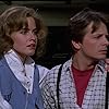 Michael J. Fox and Elisabeth Shue in Back to the Future Part II (1989)