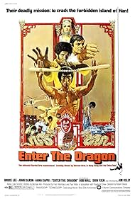 Bruce Lee, Ahna Capri, Jim Kelly, John Saxon, Shih Kien, and Robert Wall in Enter the Dragon (1973)