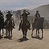 William Holden, Ernest Borgnine, Ben Johnson, and Warren Oates in The Wild Bunch (1969)