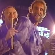 Phil Collins, Mike Rutherford, and Genesis in Genesis: Invisible Touch (1986)