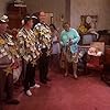 Brendan O'Carroll, Danny O'Carroll, Conor Moloney, and Dermot O'Neill in All Round to Mrs. Brown's (2017)