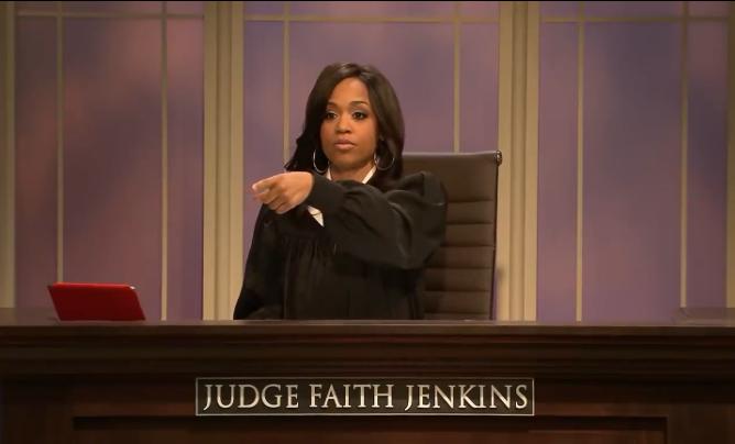 Faith Jenkins in Judge Faith (2014)