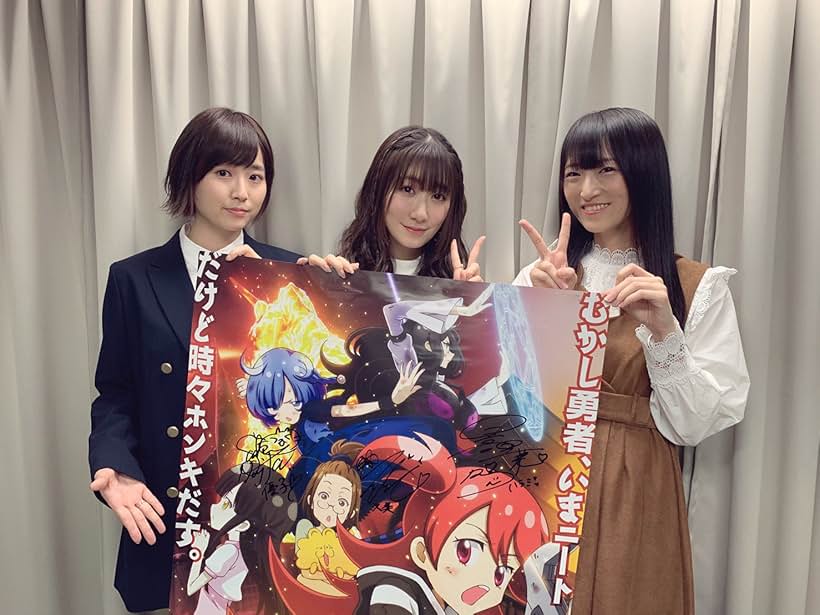 Rina Hidaka, Himika Akaneya, and Yumiri Hanamori at an event for Laidbackers (2019)