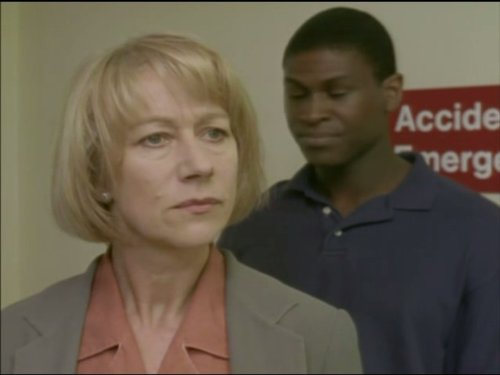 Helen Mirren and John Brobbey in Prime Suspect 5: Errors of Judgement (1996)