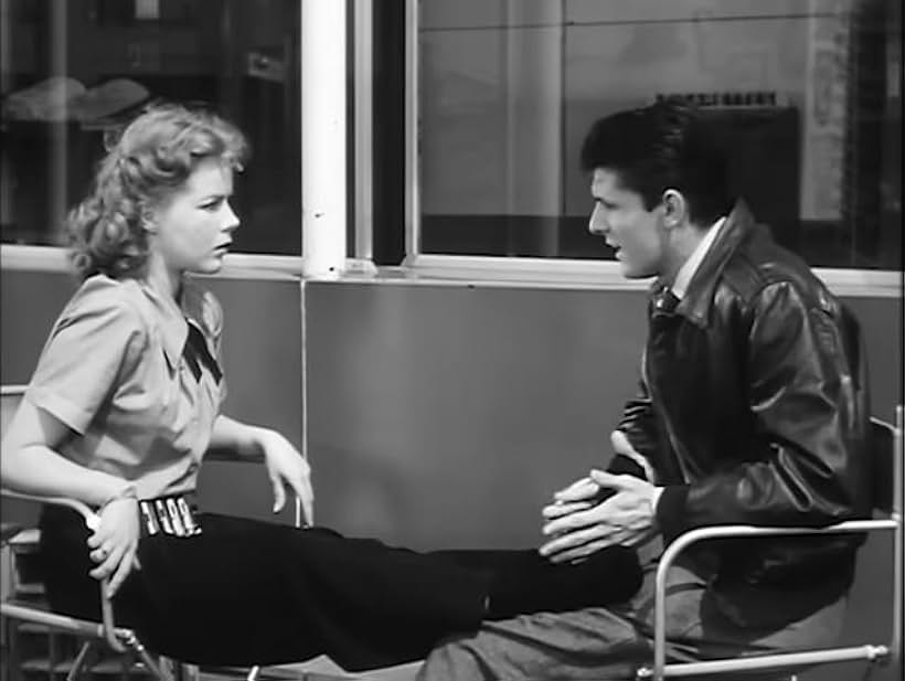 Keefe Brasselle and Sally Forrest in Not Wanted (1949)