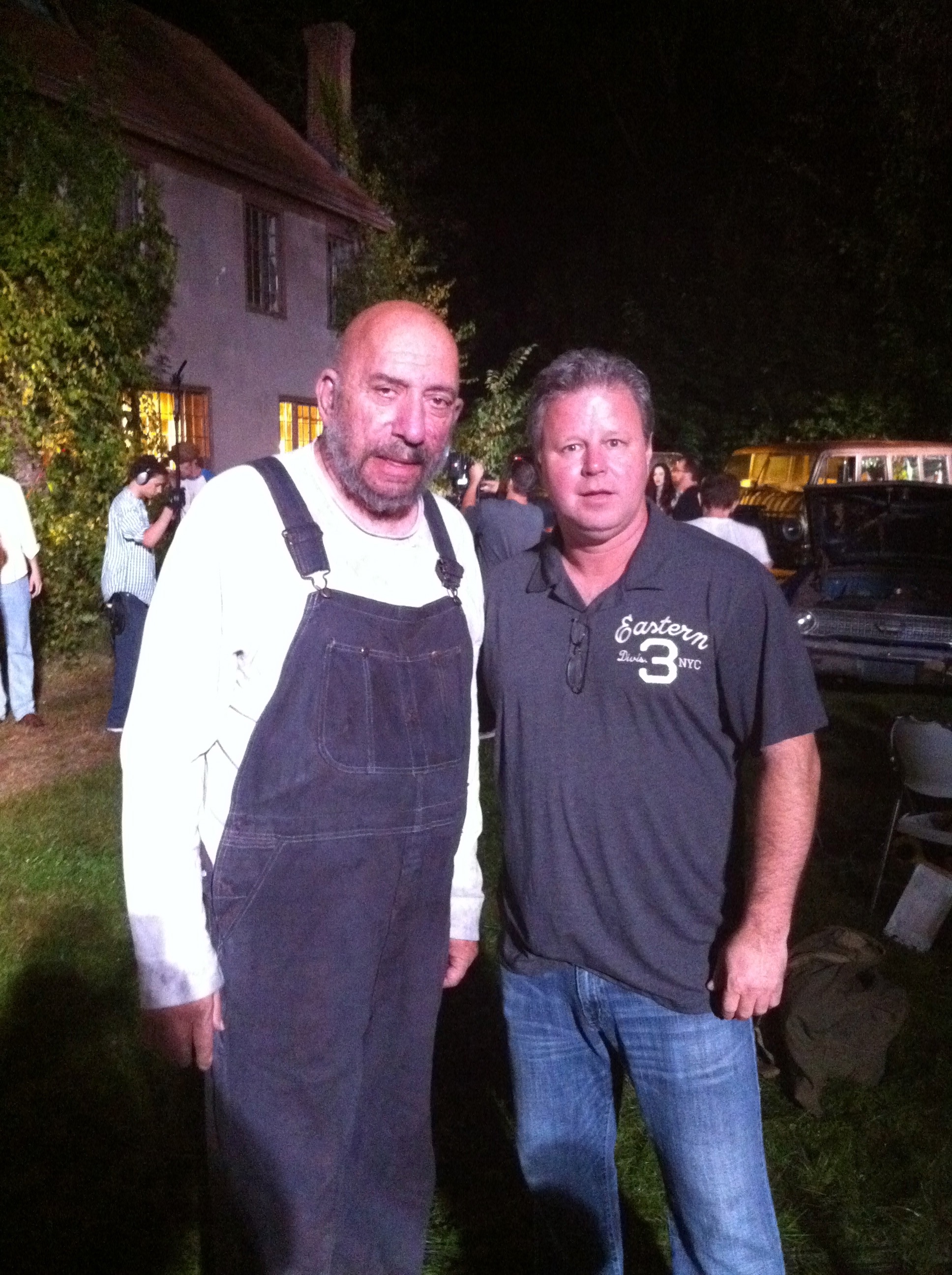 Penny Dreadful Pictures show, on set with Sid Haig