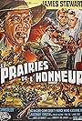 James Stewart, Rosemary Forsyth, and Doug McClure in Les prairies de l'honneur (1965)