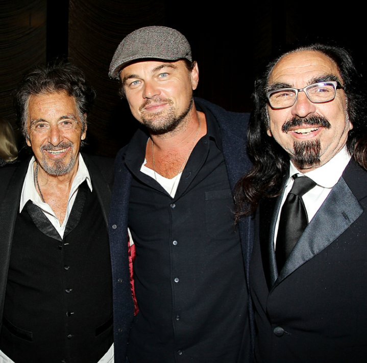 Leonardo DiCaprio, Al Pacino, and George DiCaprio