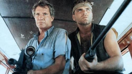 Christopher Connelly and Stefano Mingardo in Atlantis Interceptors (1983)