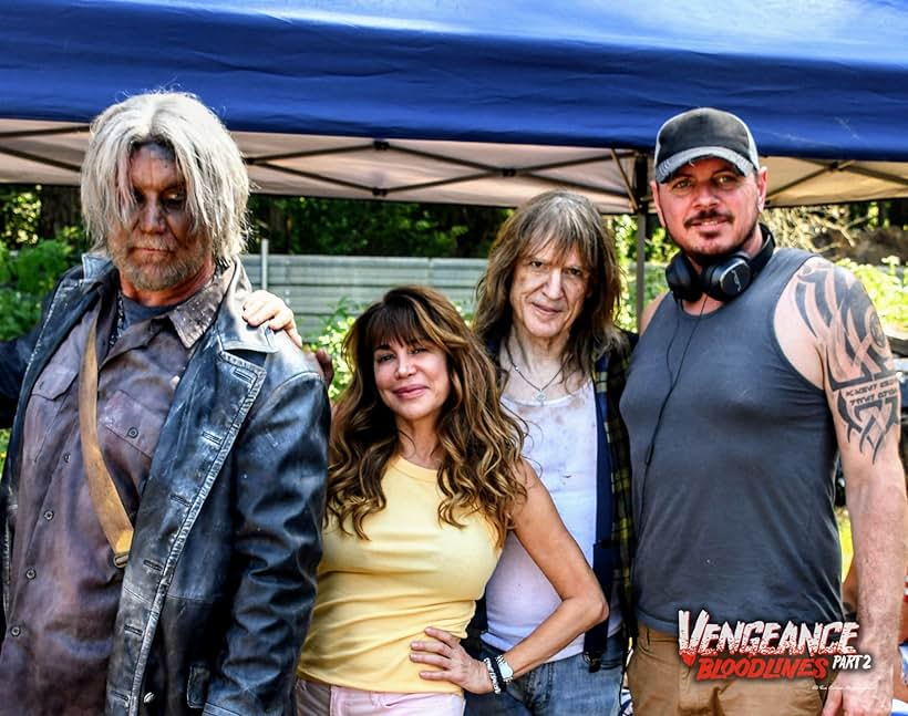 Darcy DeMoss, C.J. Graham, Tom McLoughlin, and Jason Brooks in Friday the 13th Vengeance 2: Bloodlines (2022)