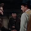 Gary Cooper, Royal Dano, and Jack Lord in Man of the West (1958)