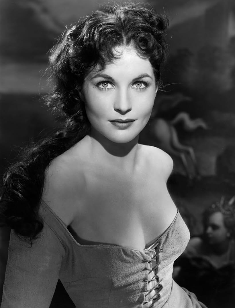 Yvonne Furneaux in Il vendicatore nero (1955)