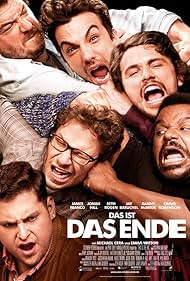 Jay Baruchel, James Franco, Craig Robinson, Seth Rogen, Danny McBride, and Jonah Hill in Das ist das Ende (2013)