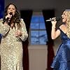 Sara Evans and RaeLynn in A Nashville Christmas Carol (2020)