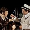 Jean-Paul Belmondo and Omar Sharif in Le casse (1971)