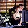 Penelope Ann Miller and Tom Sizemore in The Relic (1997)