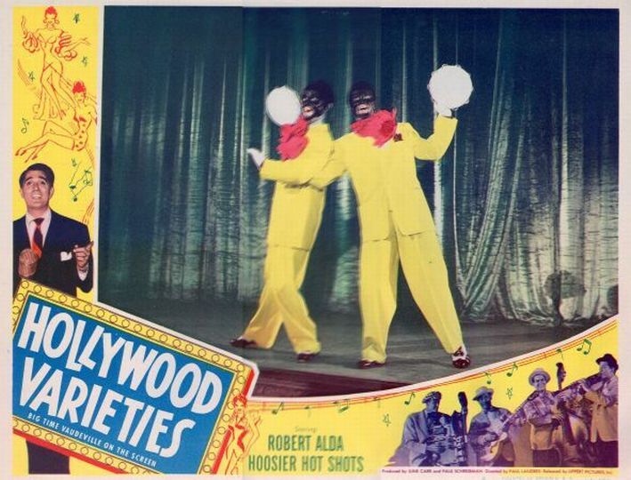 Robert Alda, Edward Ryan, and Glen Vernon in Hollywood Varieties (1950)