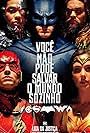 Ben Affleck, Jason Momoa, Gal Gadot, Ezra Miller, and Ray Fisher in Liga da Justiça (2017)