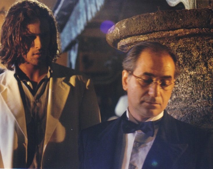 Pino Ammendola and Gabriel Garko in Angelo nero (1998)