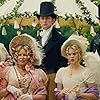 James Callis, Jennifer Coolidge, JJ Feild, Ricky Whittle, and Georgia King in Austenland (2013)