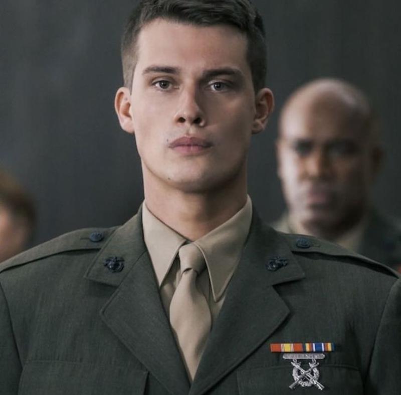 Nicholas Galitzine in Purple Hearts (2022)