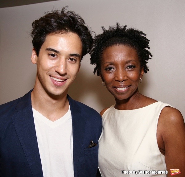 Michael Rosen and Sharon Washington attend The Vineyard Theatre Emerging Artists Luncheon at The Gander on June 30, 2016 in New York City.