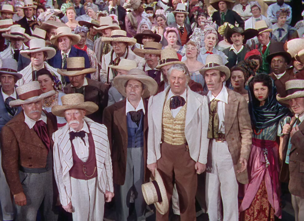 Oliver Blake, William Edmunds, and Reginald Owen in The Pirate (1948)