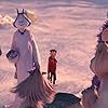 James Corden, LeBron James, Channing Tatum, Ely Henry, Gina Rodriguez, and Zendaya in Smallfoot (2018)