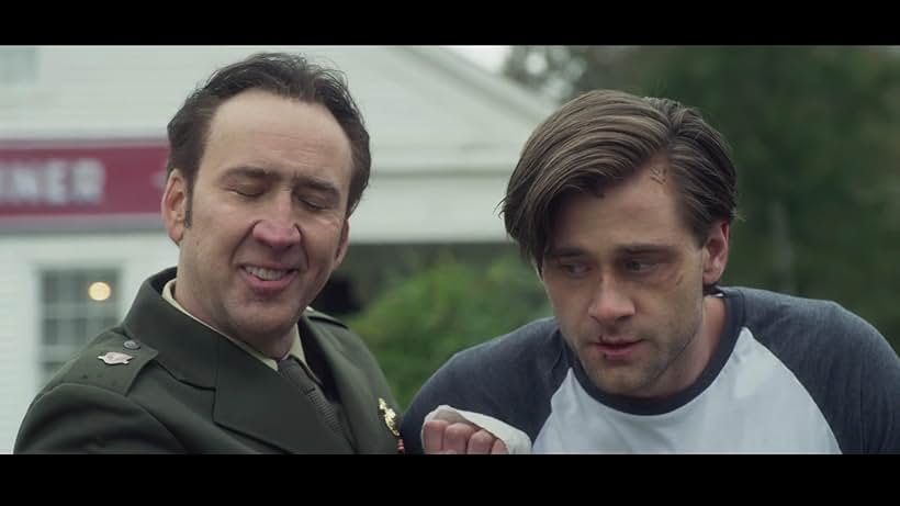 Nicolas Cage and Luke Benward in Grand Isle (2019)