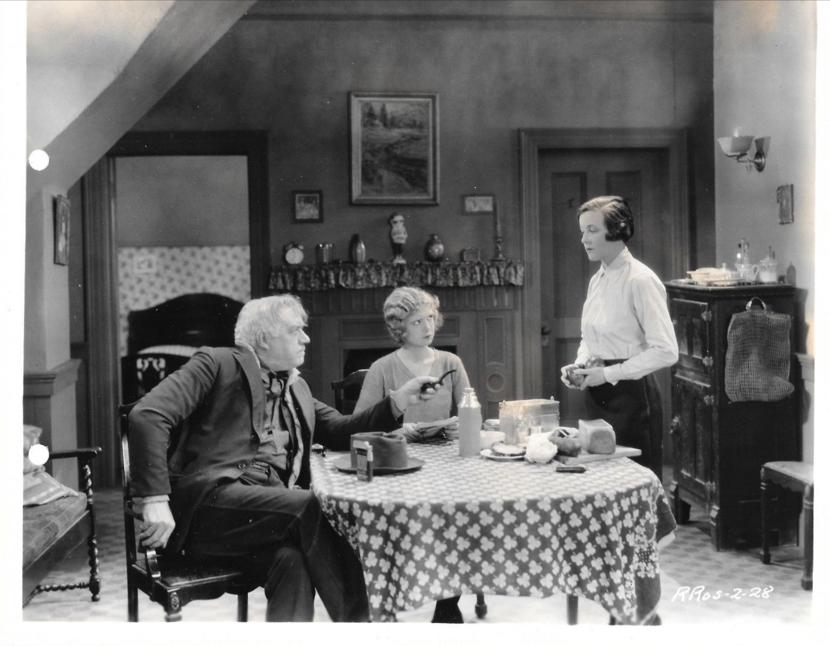 Nancy Drexel, James Gordon, and Virginia Valli in The Escape (1928)