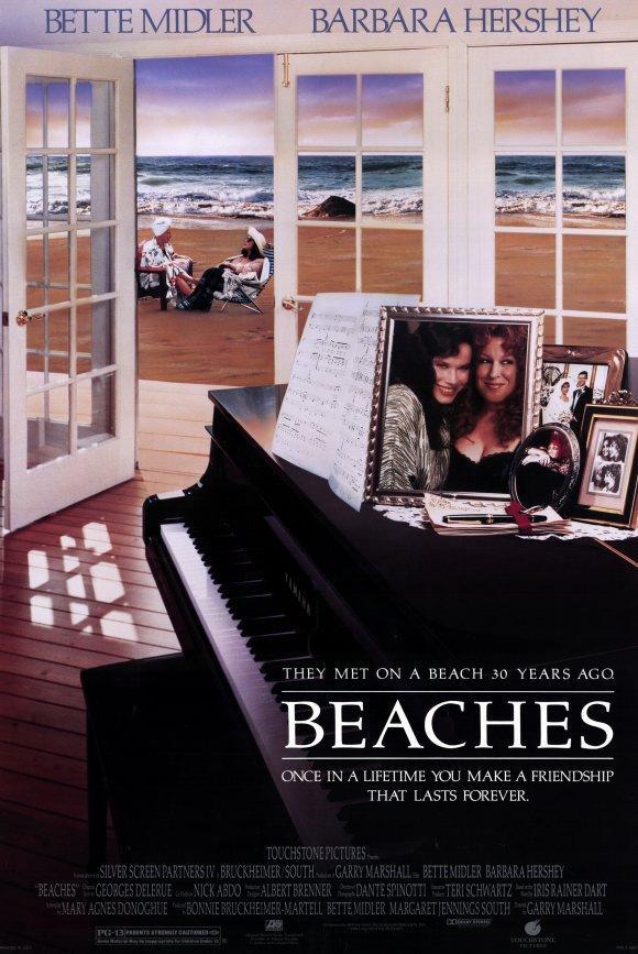 Bette Midler and Barbara Hershey in Beaches (1988)