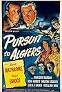 Basil Rathbone, Nigel Bruce, Rosalind Ivan, Martin Kosleck, Marjorie Riordan, and Leslie Vincent in Pursuit to Algiers (1945)