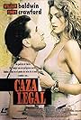 William Baldwin and Cindy Crawford in Caza legal (1995)