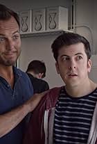 Will Arnett and Christopher Mintz-Plasse in Flaked (2016)