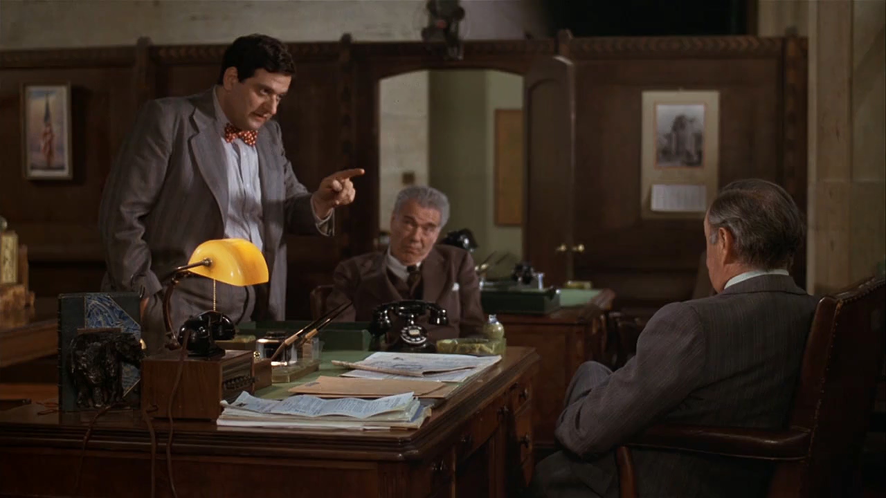 Albert Henderson, Thomas Hill, and Michael Lerner in The Postman Always Rings Twice (1981)