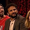 Sally Phillips, Mark Watson, and Nish Kumar in Taskmaster (2015)