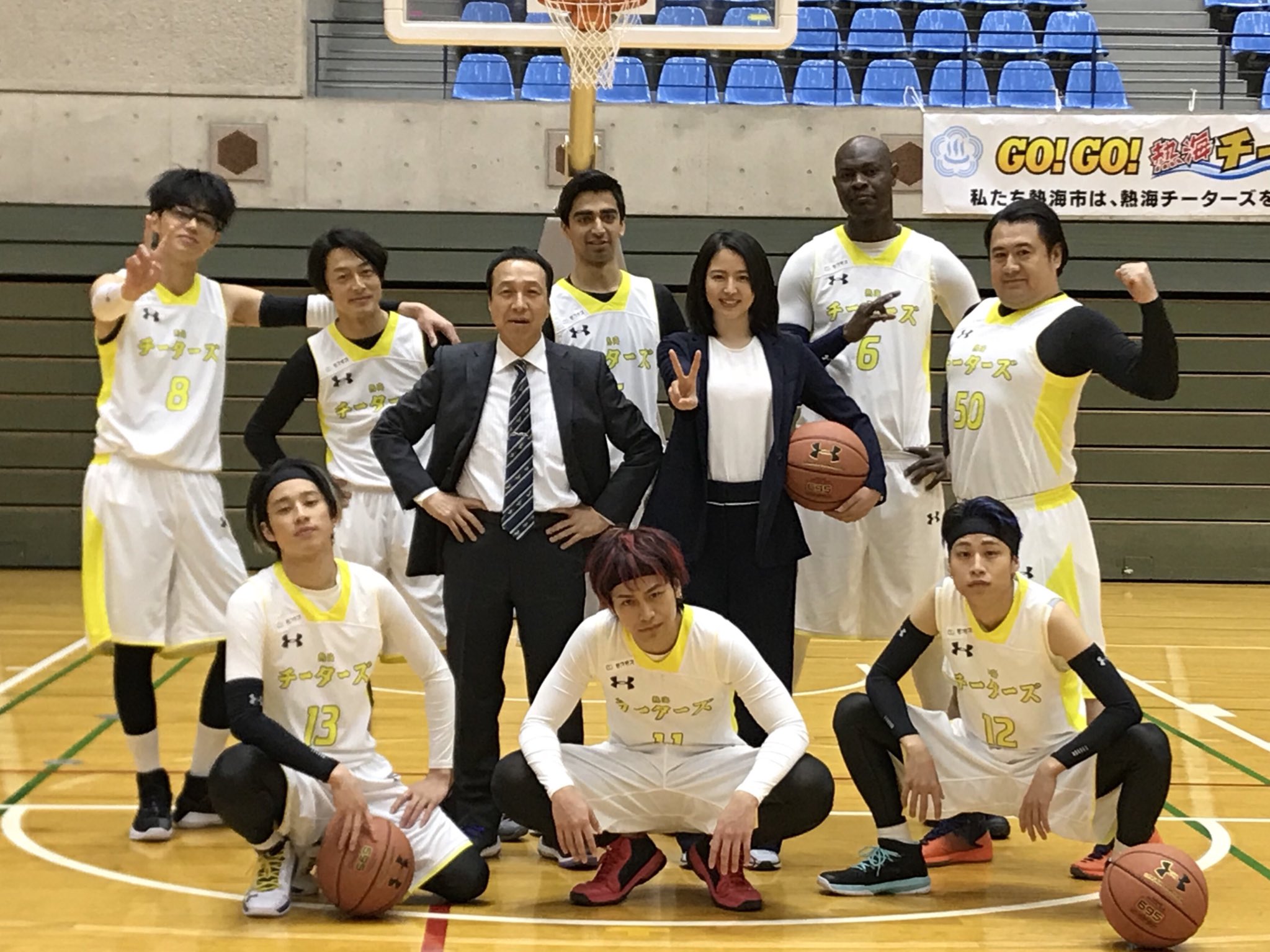 Fumiyo Kohinata, Masami Nagasawa, Sôkô Wada, Teppei Koike, Shinya Kote, Ryôta Ozawa, Masahiro Higashide, Kuu Izima, Ren Tamagawa, Milad A., and Mordior in The Confidence Man JP (2018)