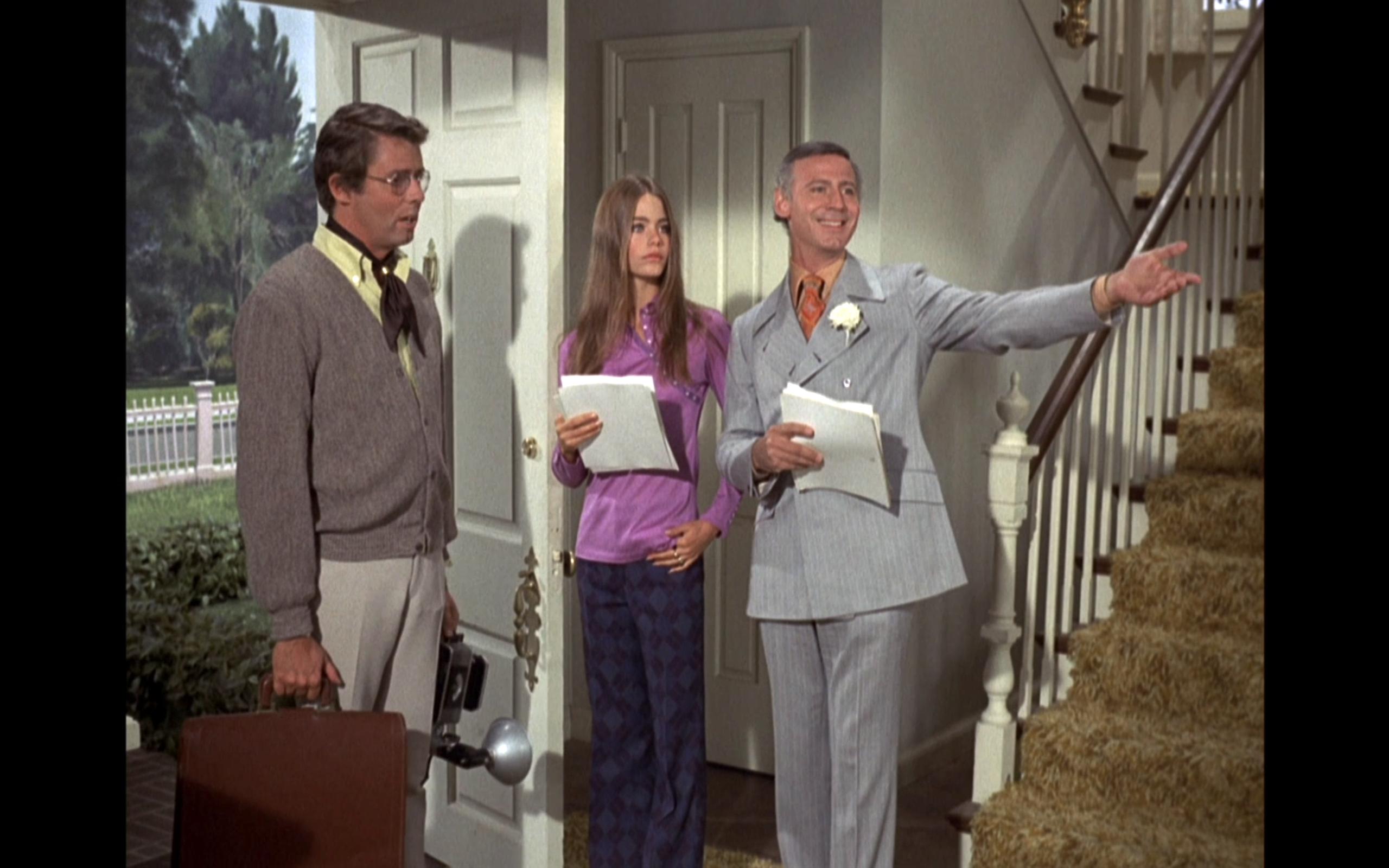 Susan Dey, Jonathan Daly, and Alan Oppenheimer in The Partridge Family (1970)