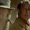 Mads Mikkelsen and Mikael Persbrandt in The Salvation (2014)