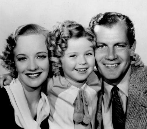 Shirley Temple, Rosemary Ames, and Joel McCrea in Our Little Girl (1935)