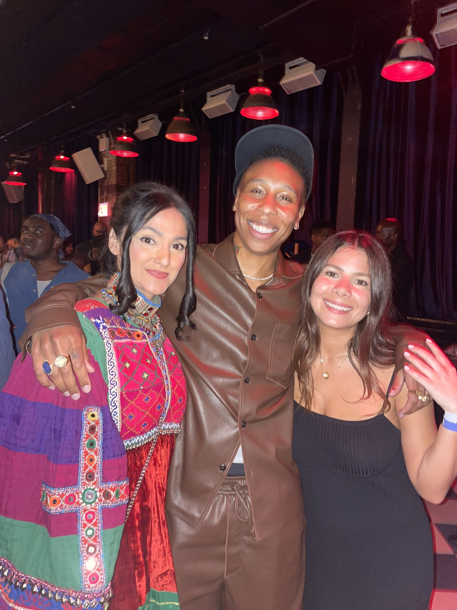 Wida Karim, Lena Waithe & Tara Motamedi at the 2022 Tribeca Film Festival