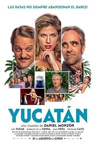 Stephanie Cayo, Rodrigo de la Serna, Joan Pera, Luis Tosar, Agustín Jiménez, Jorge Asín, Alicia Fernández, Adrián Núñez, Txell Aixendri, and Lupe Cartié Roda in Yucatán (2018)