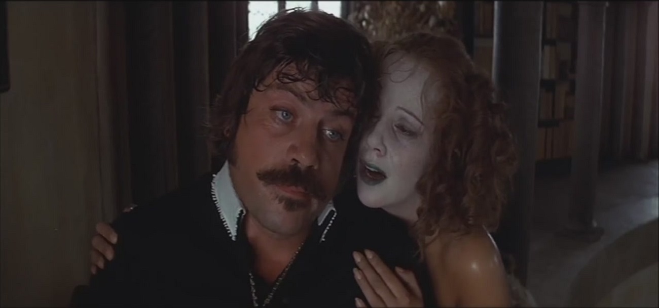 Oliver Reed and Georgina Hale in The Devils (1971)