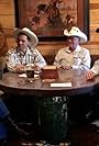 James Drury, Robert Fuller, Don Reynolds, and Bob Terry in Western Trails (2015)