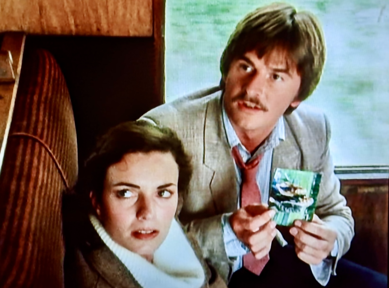 Trevor Eve and Hilary Ryan in Shoestring (1979)