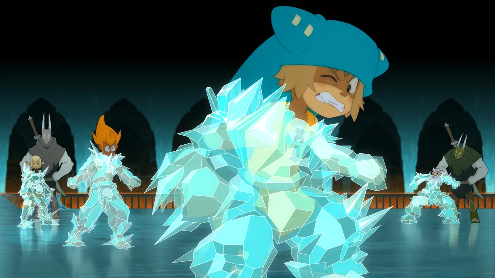 Patrick Béthune, Thomas Guitard, and Geneviève Doang in Wakfu (2007)